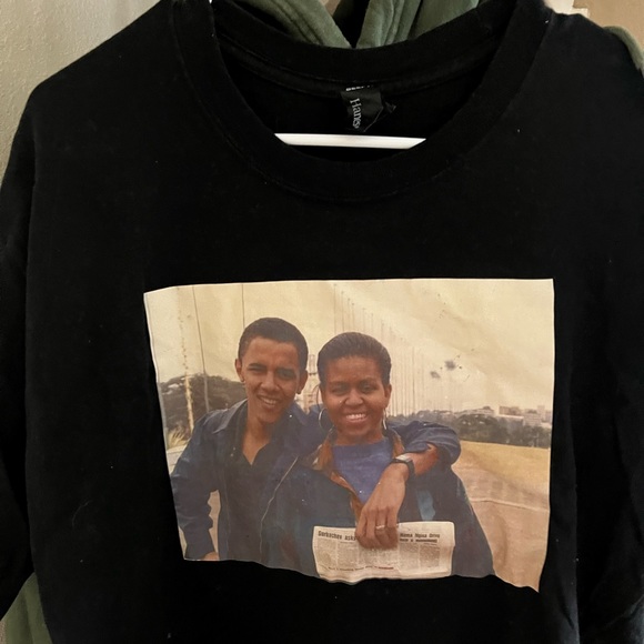 Michelle and Barrack graphic tee - Picture 1 of 2
